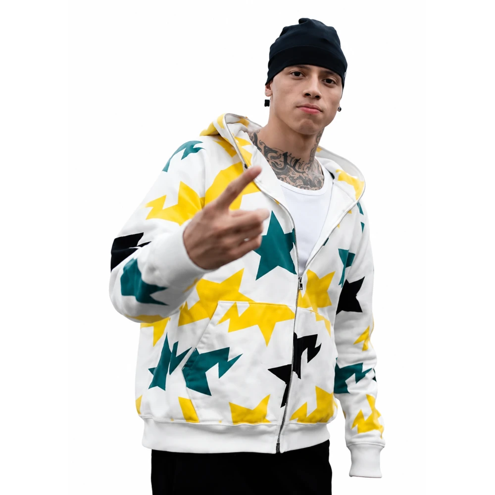 Central Cee Star Print Hoodie | America Suits